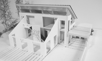 Modell Einfamilienhaus